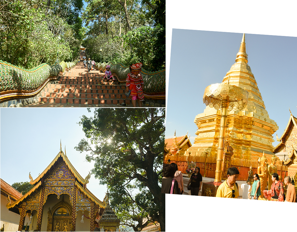 Chùa Doi Suthep (Chiang Mai) là điểm đến rất nổi tiếng