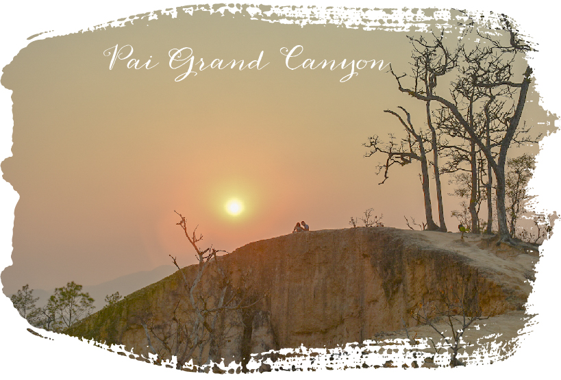 Ngắm hoàng hôn trên đỉnh Pai Grand Canyon